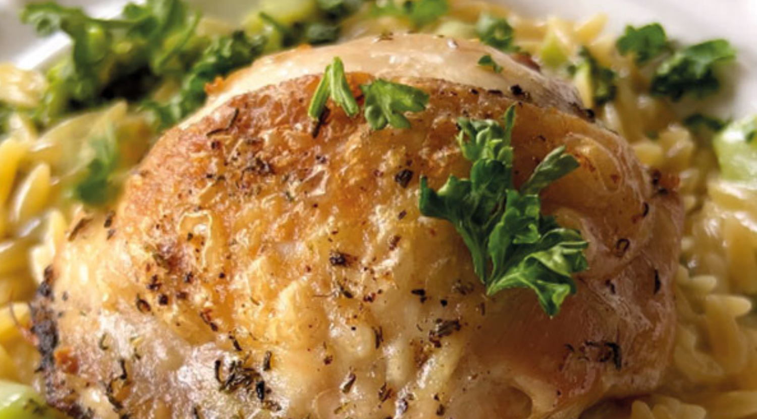 Cremiger OnePot mit Brokkoli und Hühnchen