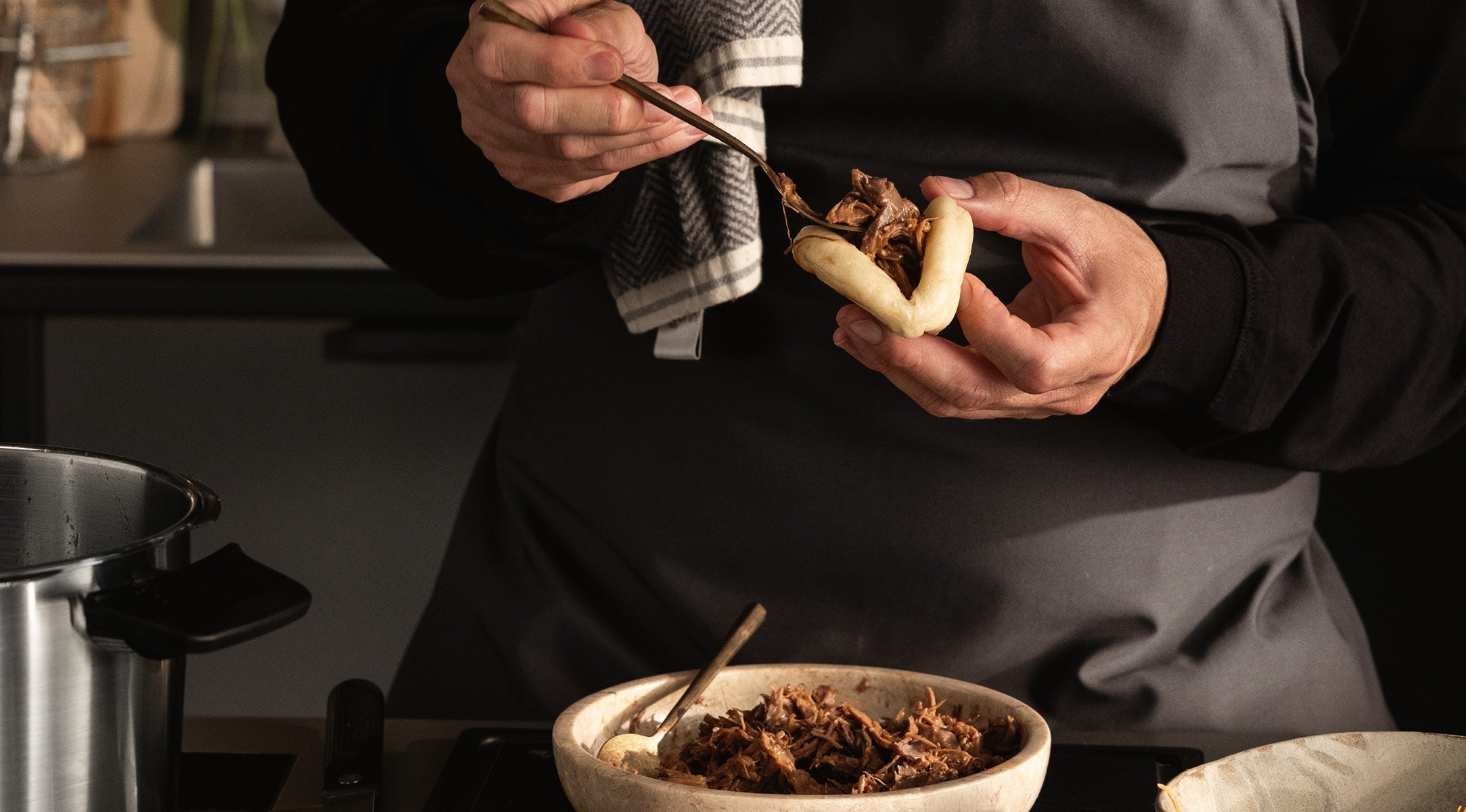 Hoisin Pulled Duck & Bao Buns aus dem Vitavit® Premium