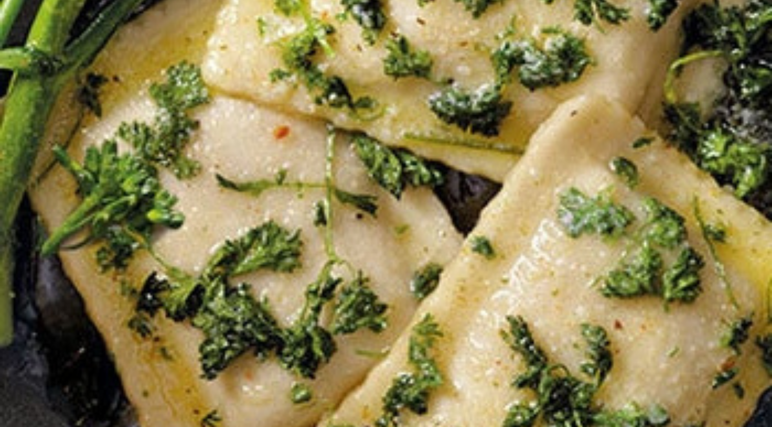 Ravioli mit Frischkäsefüllung