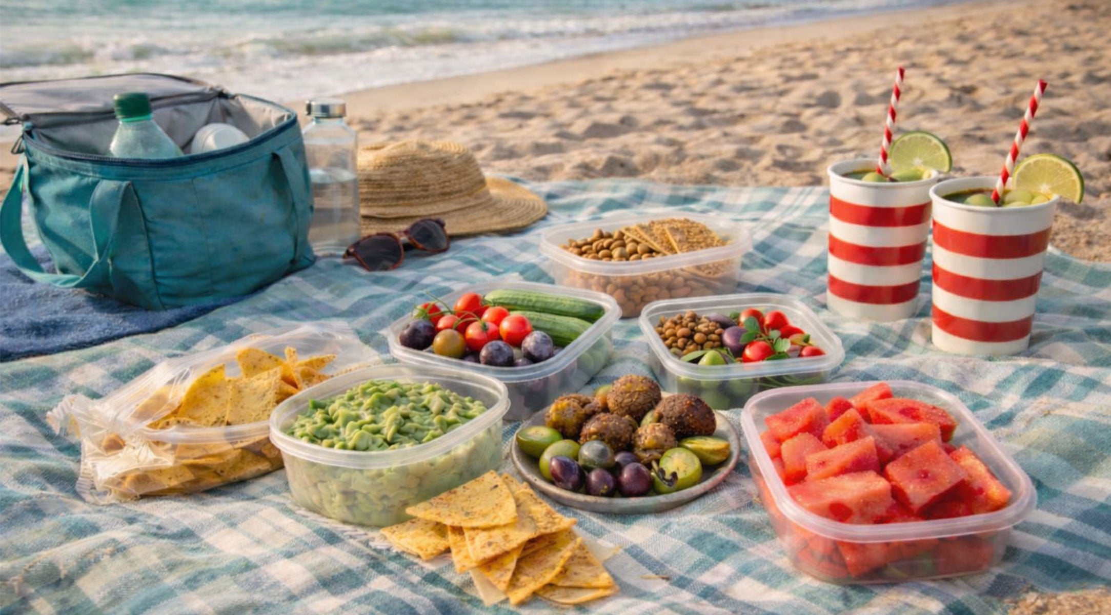 Die besten Snacks für den Strand