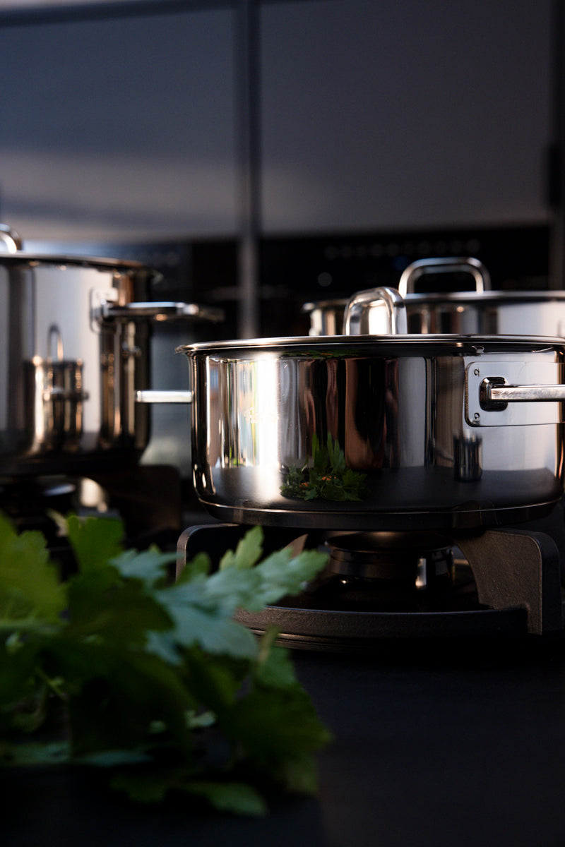 Viseo® Pro Bratentopf mit Glasdeckel 20 cm