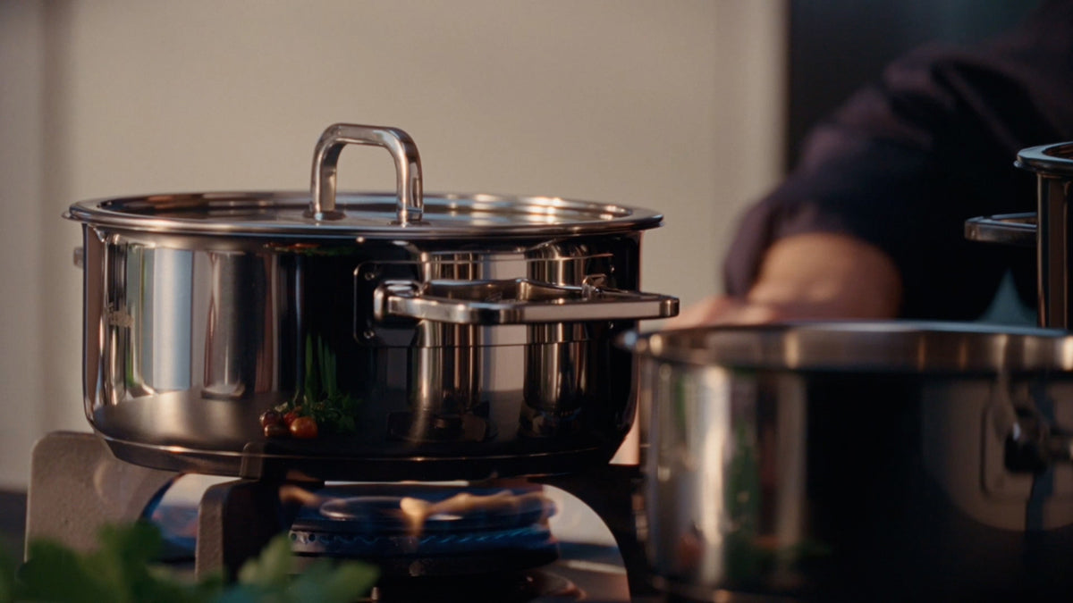 Viseo® Pro Bratentopf mit Glasdeckel 20 cm