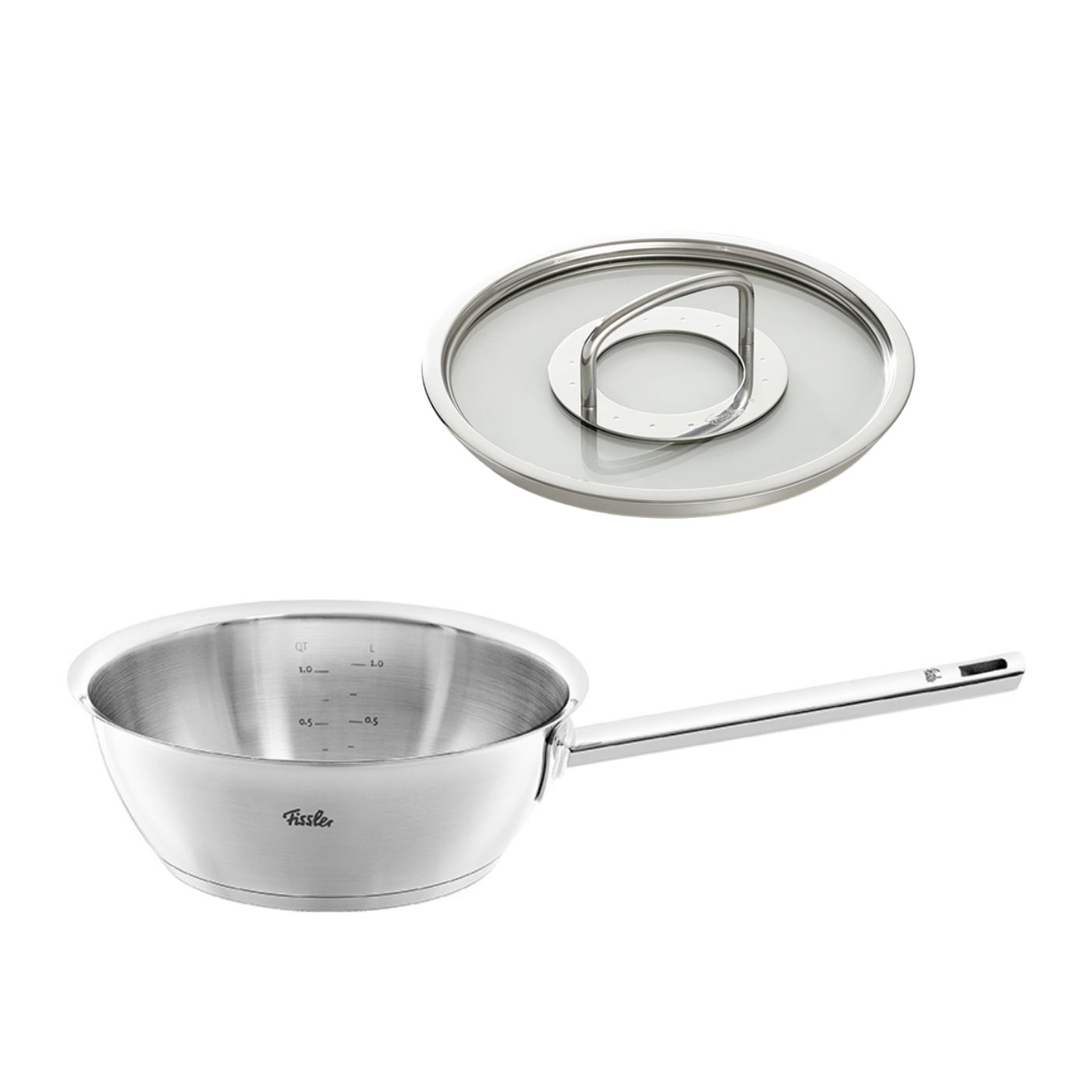 Original-Profi Collection® Sauteuse 20cm mit Glasdeckel