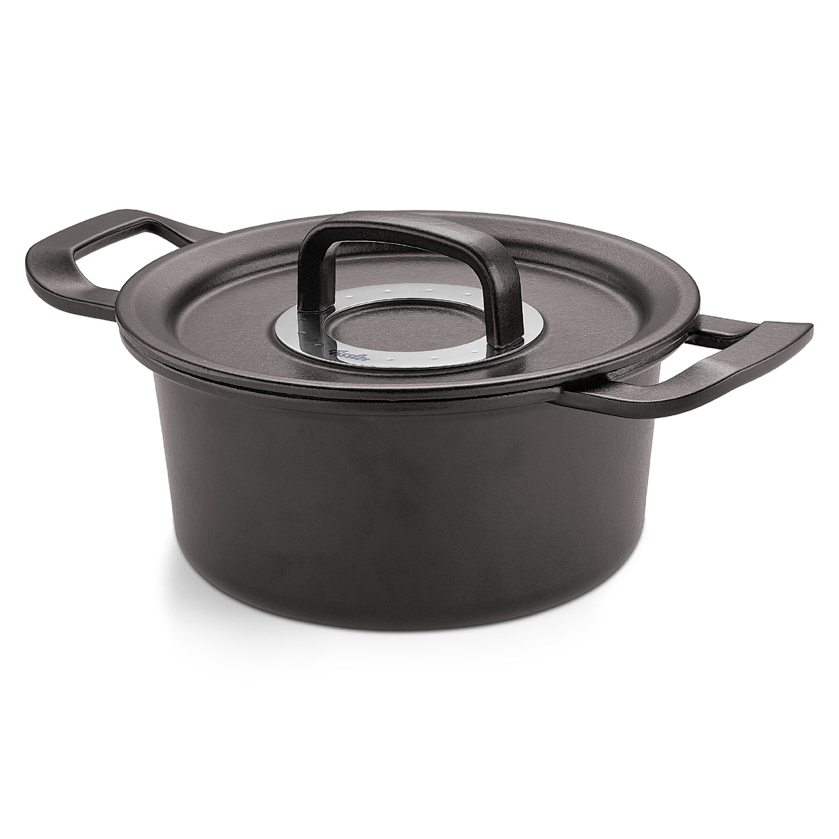 Fissler Original-Profi Collection® Gusseisentopf mit Deckel, Doppelgriff; modernes deutsches Design, präzise gefertigt und langlebig.