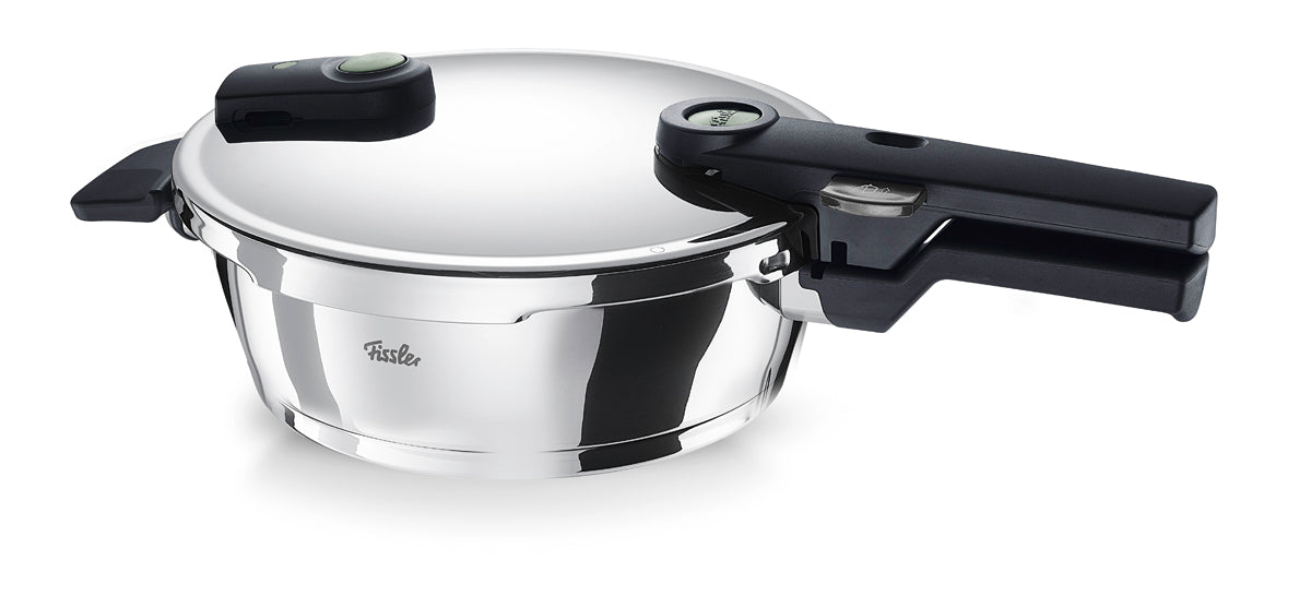 Fissler Vitaquick 圧力鍋 Vitaquick® Elemental Fast-Frying Pan 22cm / 2.5 Liters Sage Green