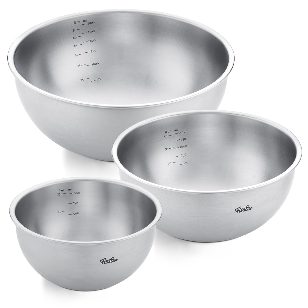 Fissler Essential® 3 teiliges Schüssel-Set