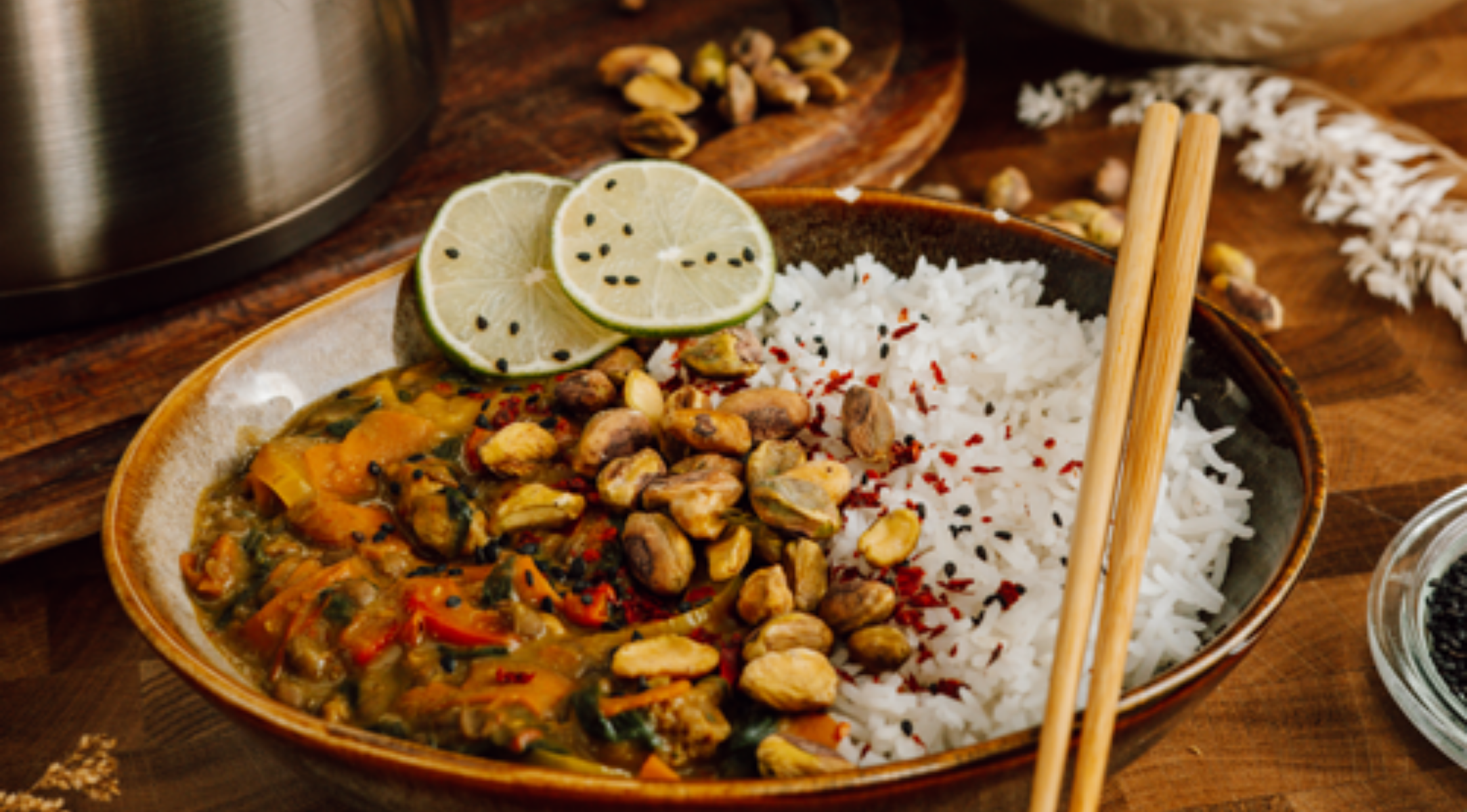 Gelbes Linsen Curry