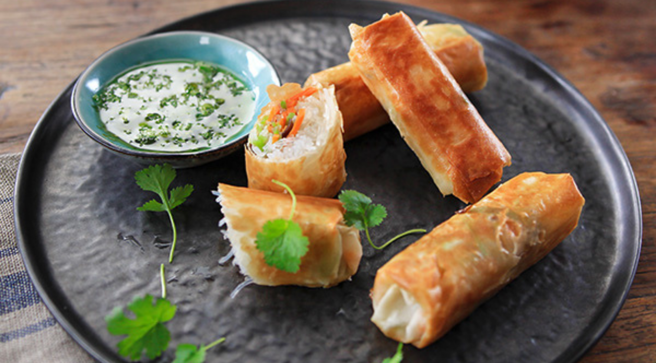 Rezept: Frühlingsrollen mit veganer Füllung | Fissler Rezept: Frühlingsrollen mit veganer Füllung | Fissler