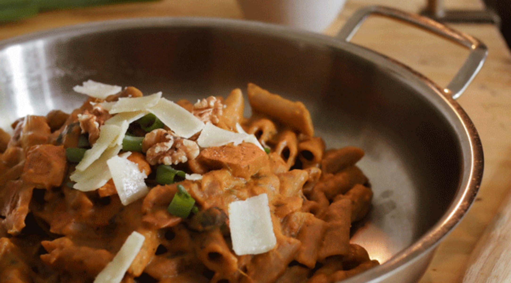 Kürbis-Pasta