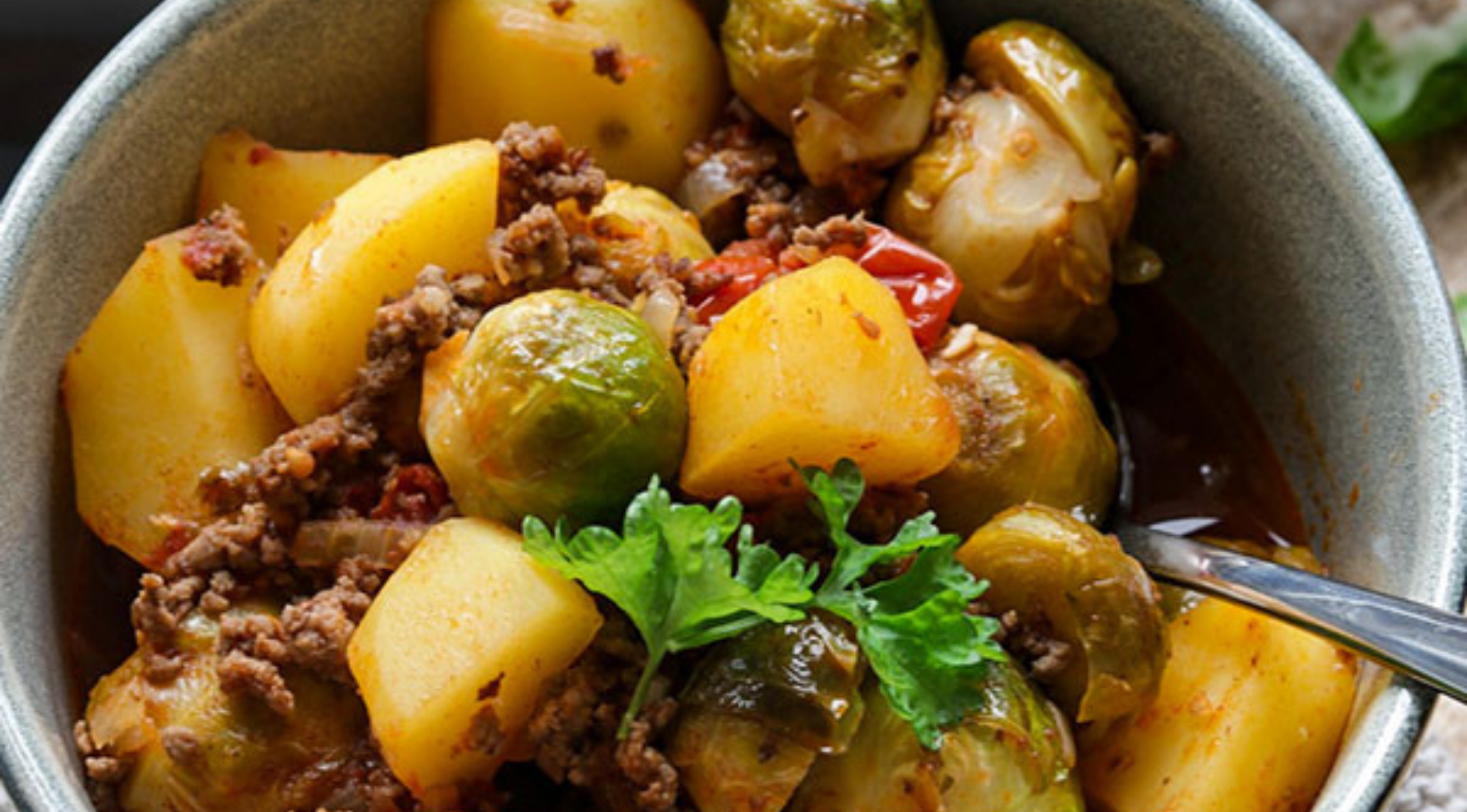 Rosenkohl-Kartoffel Eintopf