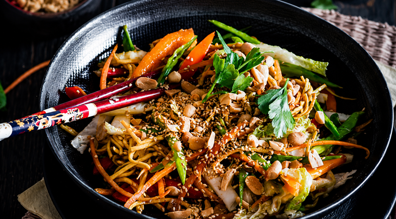 Knusper Asia Nudelsalat