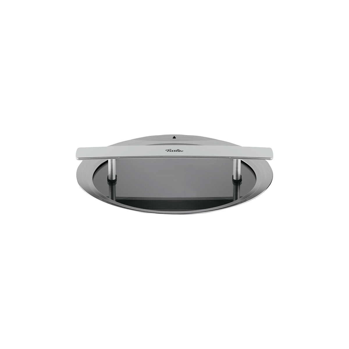 Fissler Phi Collection Glasdeckel 16 cm: Präzisionsgefertigter runder Edelstahldeckel mit Griff, passend für Kochtopf 16 cm. Hergestellt in Deutschland.