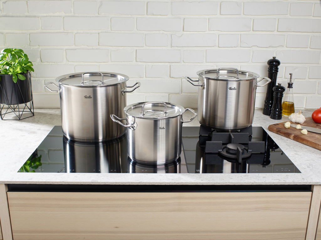 Original-Profi Collection® - hoher Kochtopf mit Metalldeckel