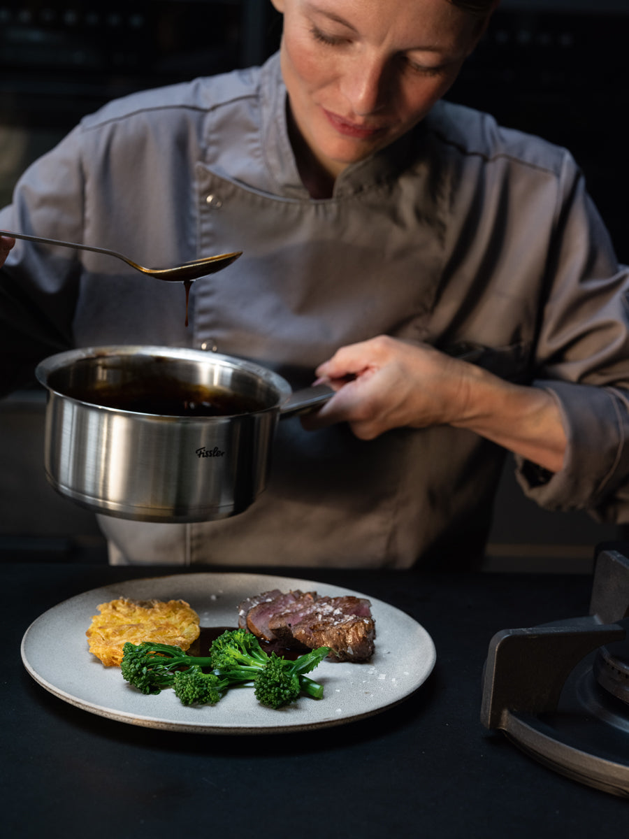 Original-Profi Collection® 5-Pc. Cookware Set with Glass Lids