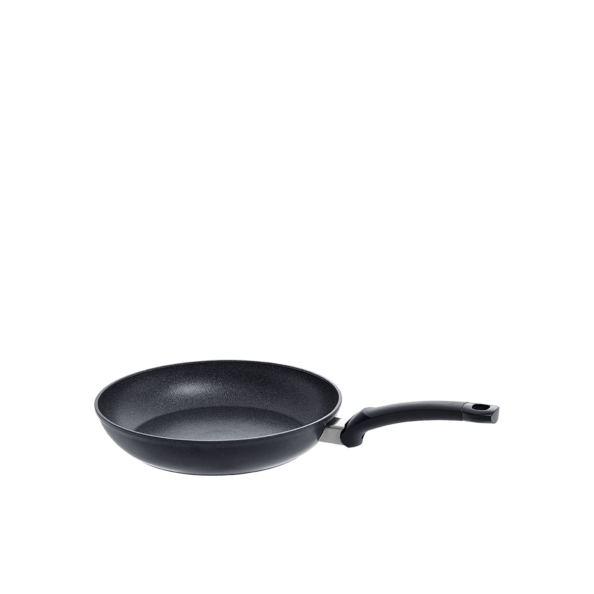 Fissler Adamant® Classic 2-Piece Pan Set (24/28 cm), black non-stick, quality German-made, timeless design on a white background.