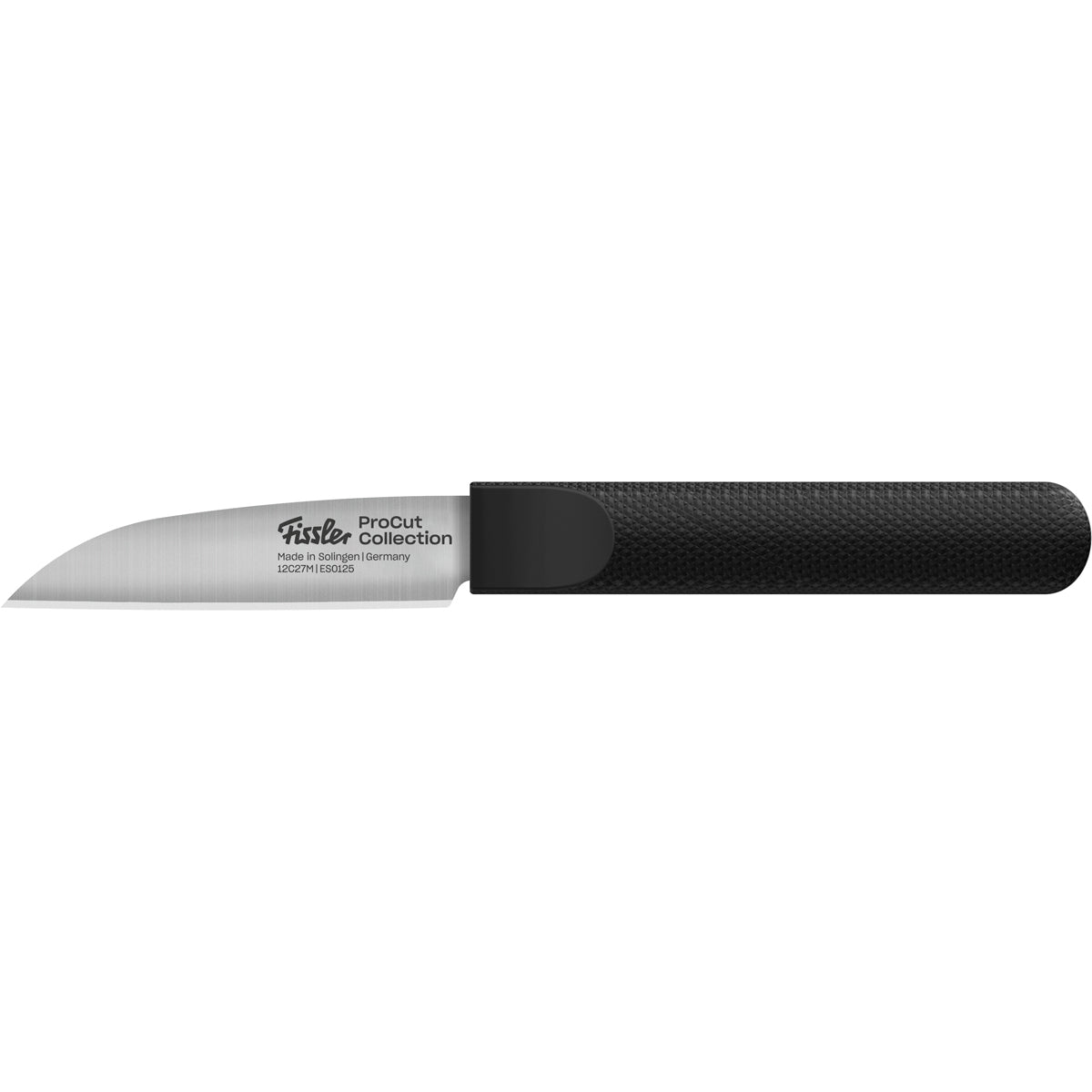 Fissler ProCut Paring Knife: Precision blade made of German stainless steel, ergonomic black handle. Timeless design, made in Germany.