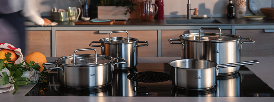 Fissler Pure Collection®: Stainless steel pans, pots & sets | Fissler