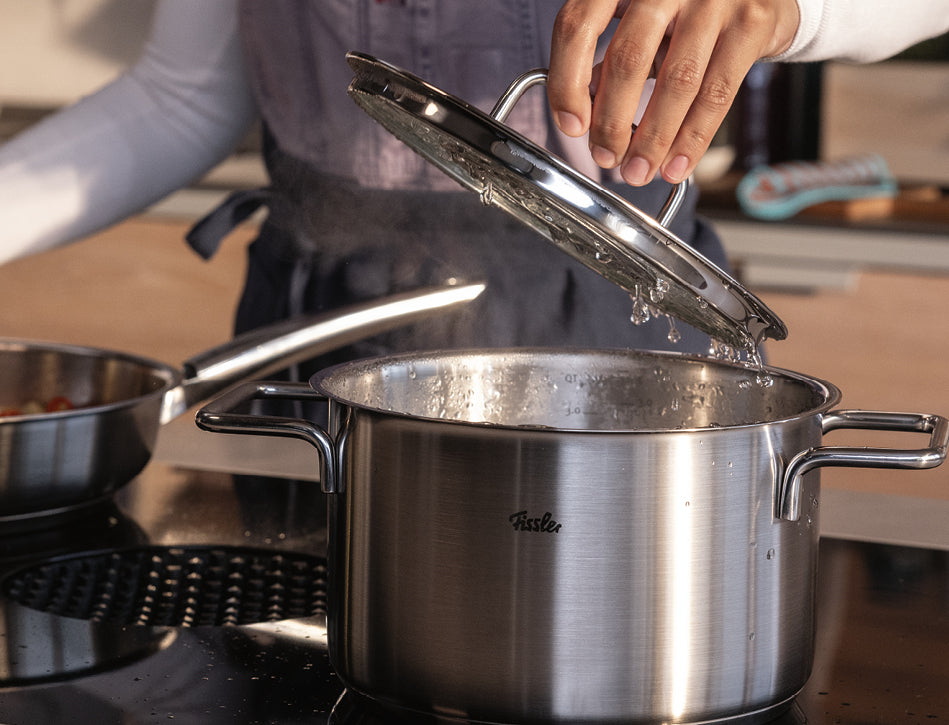Fissler Pure Collection®: Pfannen, Töpfe & Sets aus Edelstahl